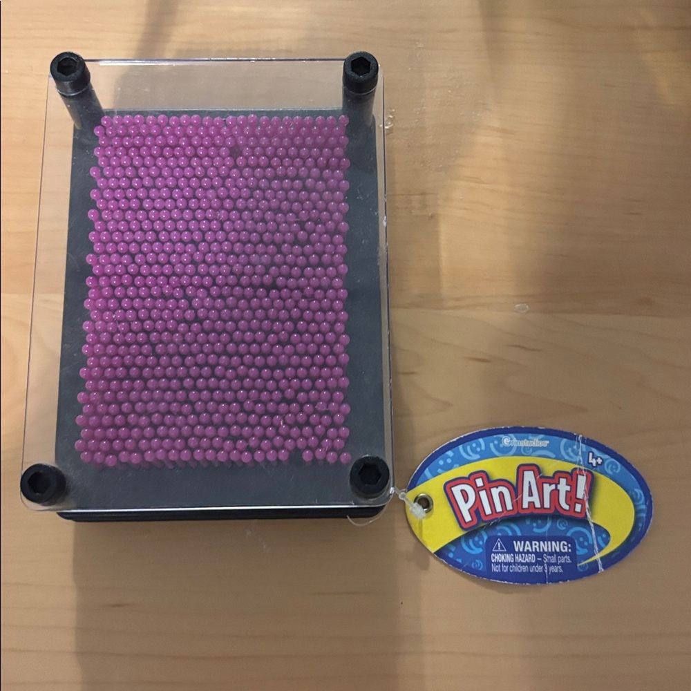 Pink and Black Toy